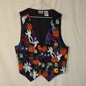 Basic Editions Black Halloween Vest